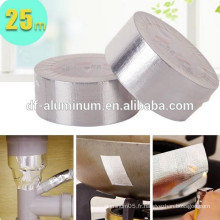 Ruban en aluminium isolant en feuille, ruban adhésif en aluminium
